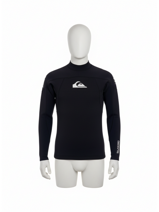 Quiksilver Mens Black SA117MF Wet Suit Top
