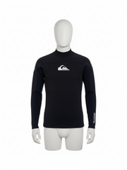 Quiksilver Mens Black SA117MF Wet Suit Top