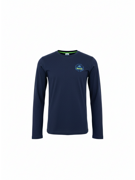 Bench Navy Long Sleeved T-shirt