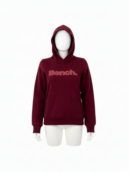 Bench Burgendy New Corp Hoody