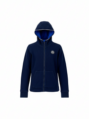 Bench Navy Bonded Knit Zip Hoody