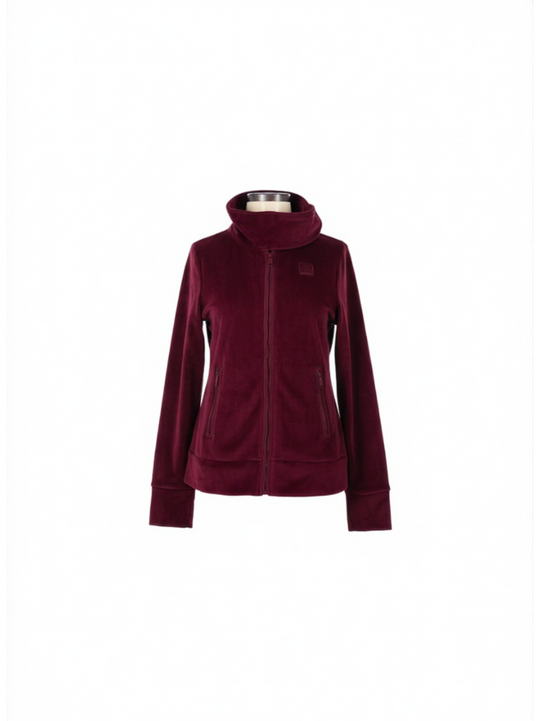 Bench Purple Her Fleece Funnel Jacket