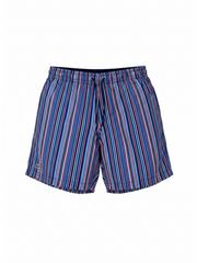 Lacoste Multicoloured Striped Swim Short