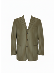 Lacoste Green Brown CLU Jacket