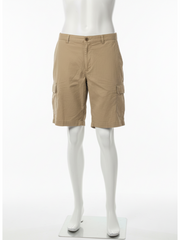 Lacoste Beige Logo Croco Shorts