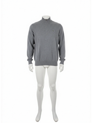 Lacoste Light Grey PEM Cardigan
