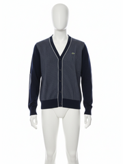 Lacoste Navy Grey SW3 Cardigan