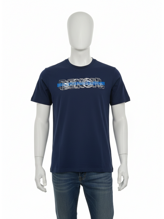 Bench Navy Logo T-Shirt