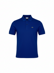 Boys Lacoste Navy Short Sleeve Polo Shirt