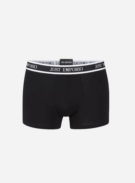 Just Emporio Palm Beach Black Boxer Shorts