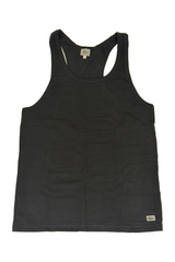 Mens Lacoste Black Tank Top