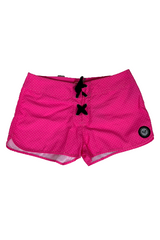 Roxy Pink with white dots short Shorts