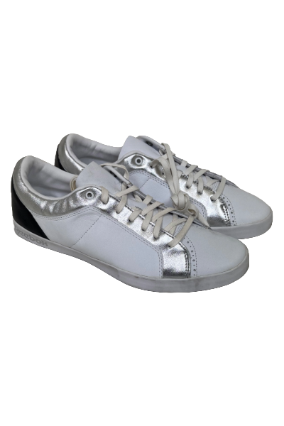 Reebok Womens White & Silver Trainers