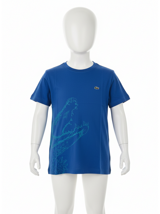 Lacoste Blue Croc T-Shirt