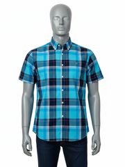 Lacoste Light Blue Short Sleeve Shirt
