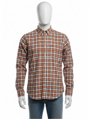 Lacoste Orange Long Sleeve Shirt