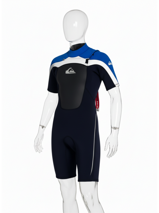 Quiksilver Mens Black & Blue Wetsuit