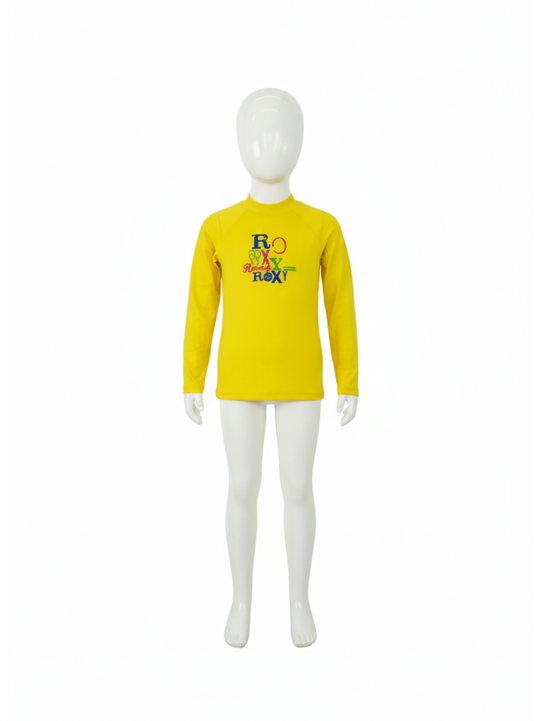 Roxy Girls Yellow Surf Top