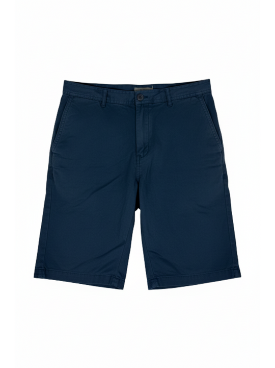 Bench Navy Cotton Shorts