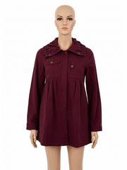 Roxy Womens Burghundy Coats