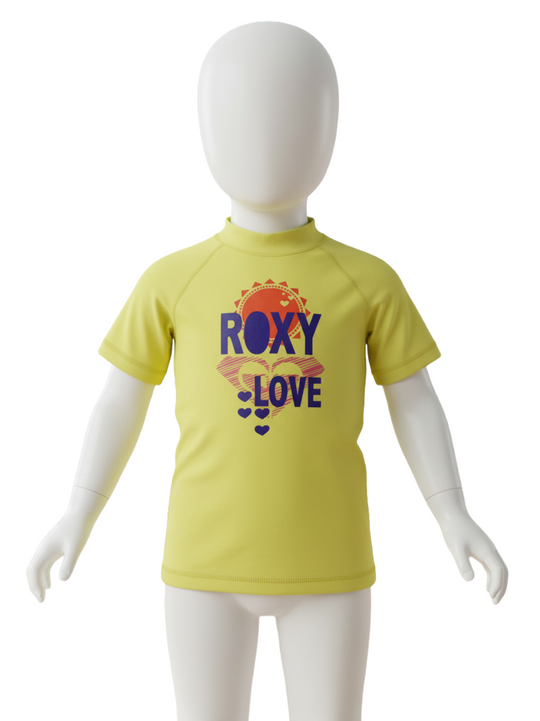 Roxy Girls Yellow Swimming Top