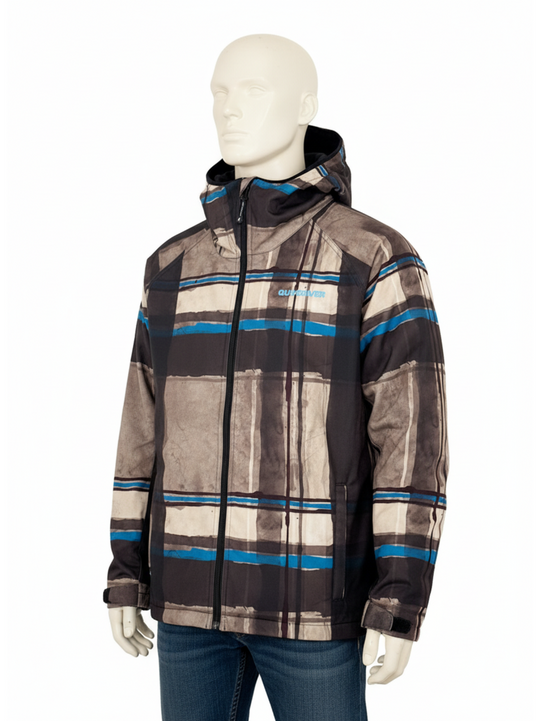 Quiksilver Mens Black & Blue Walking Jacket