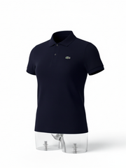 Lacoste Navy Cotton Polo Shirt