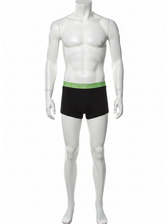 Armani Mens White Trunk
