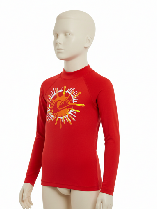 Quiksilver Red Junior Swimming Top