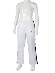 Nike Kids White & Navy Tracksuit Bottoms