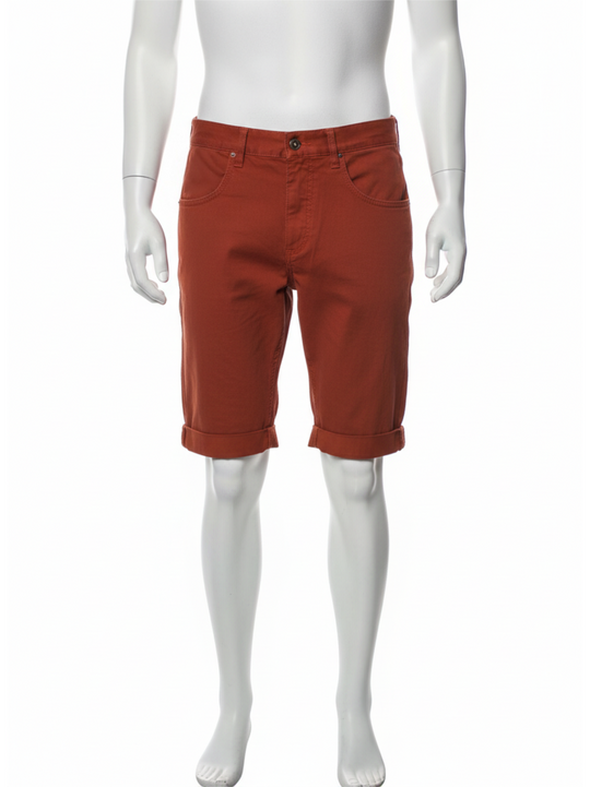 Armani Jeans Orange Cargo Shorts