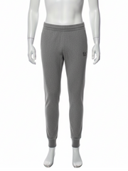 EA7 Mens Grey Cuffed Joggers