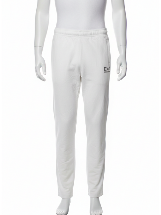 Armani White Train Pants