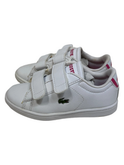 Lacoste White Pink Carnaby Evo BL 1 Shoe