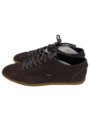 Lacoste Dark Brown Leather Berber 10 Shoe