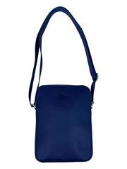 Lacoste Navy Vertical Camera Bag
