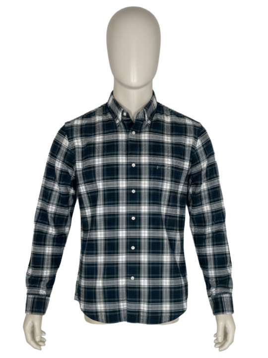 GANT Green Check Long Sleeve Shirt