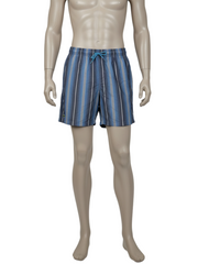 Lacoste Navy Stripe Swimming Shorts