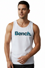 Bench White Logo Tank Top