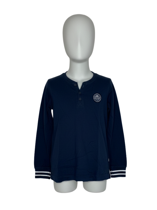 Bench Navy Henley T-shirt