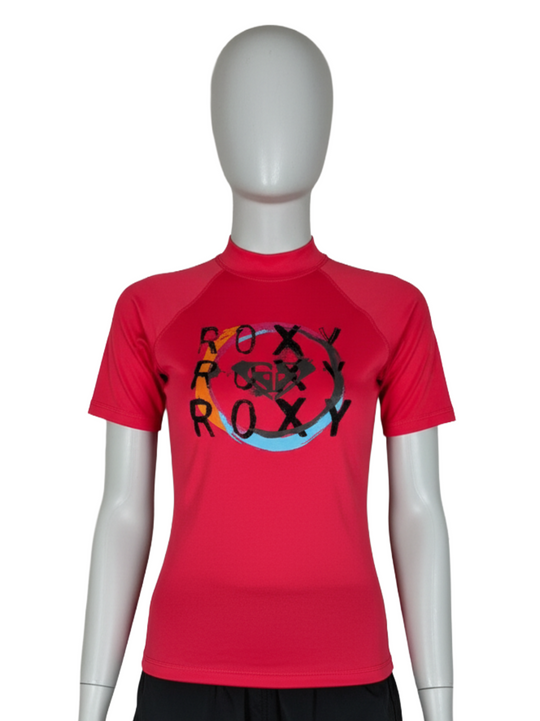 Roxy Girls Red Circle Tee
