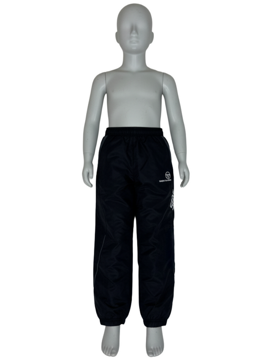 Sergio Tacchini Boys Black & Red Tracksuit Pants
