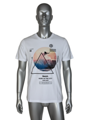 Bench White Logo T-Shirt