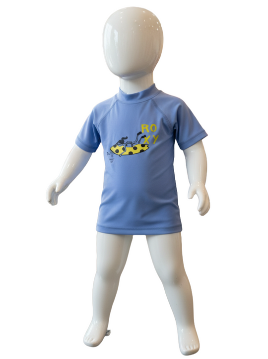 Roxy Girls Blue Swimming Top