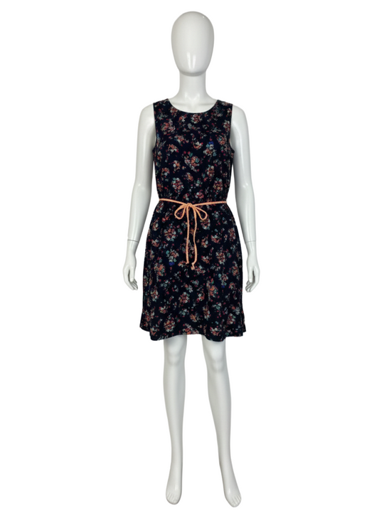 Roxy Navy Short Summer Floral Dress