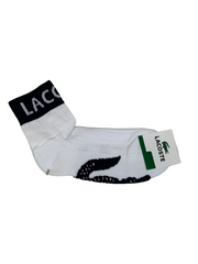 Lacoste White Navy Socks