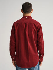 Gant Plumped Red Regular Corduroy Shirt Button Down Shirt