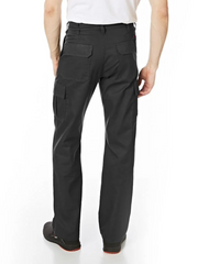 Lee Cooper Mens Cargo Trouser Black