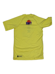 Roxy Girls Yellow Swimming Top