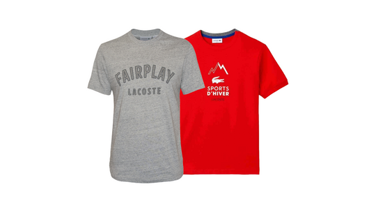 Lacoste Print T-shirt Bundle